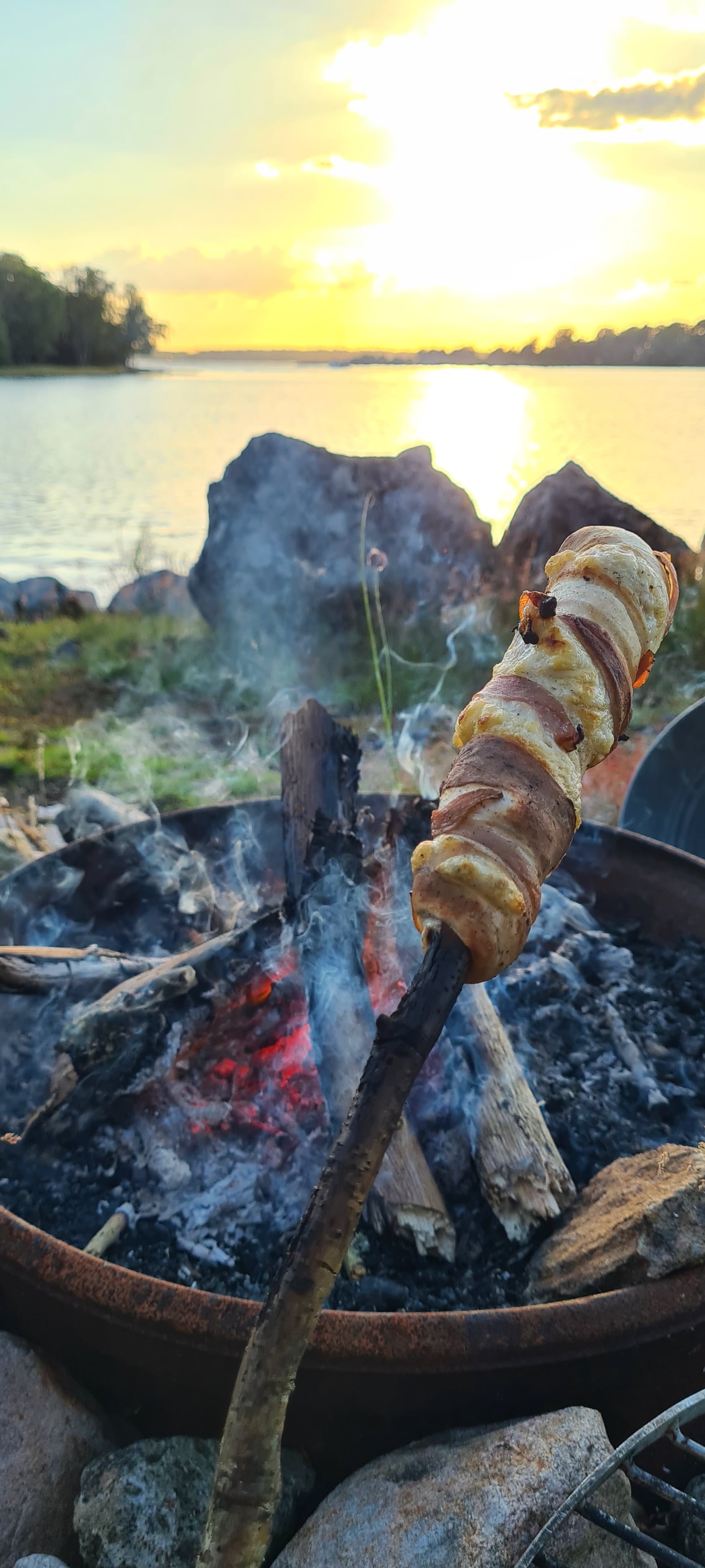 Das Jedermannsrecht - Grillen am Ufer