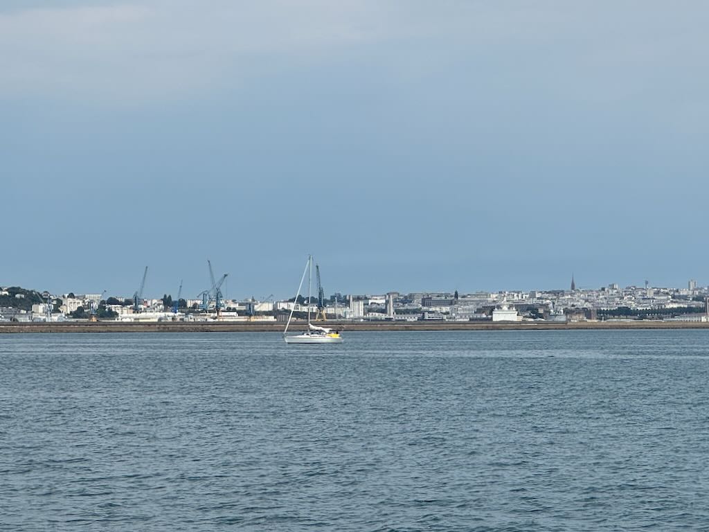 Blick auf Brest
