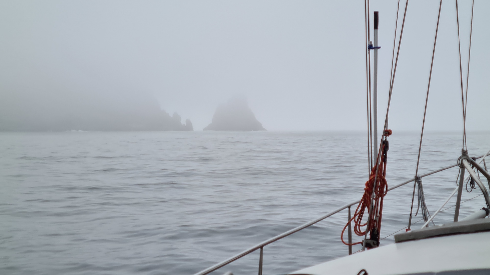 Ein berühmtes Kap kaum zu sehen