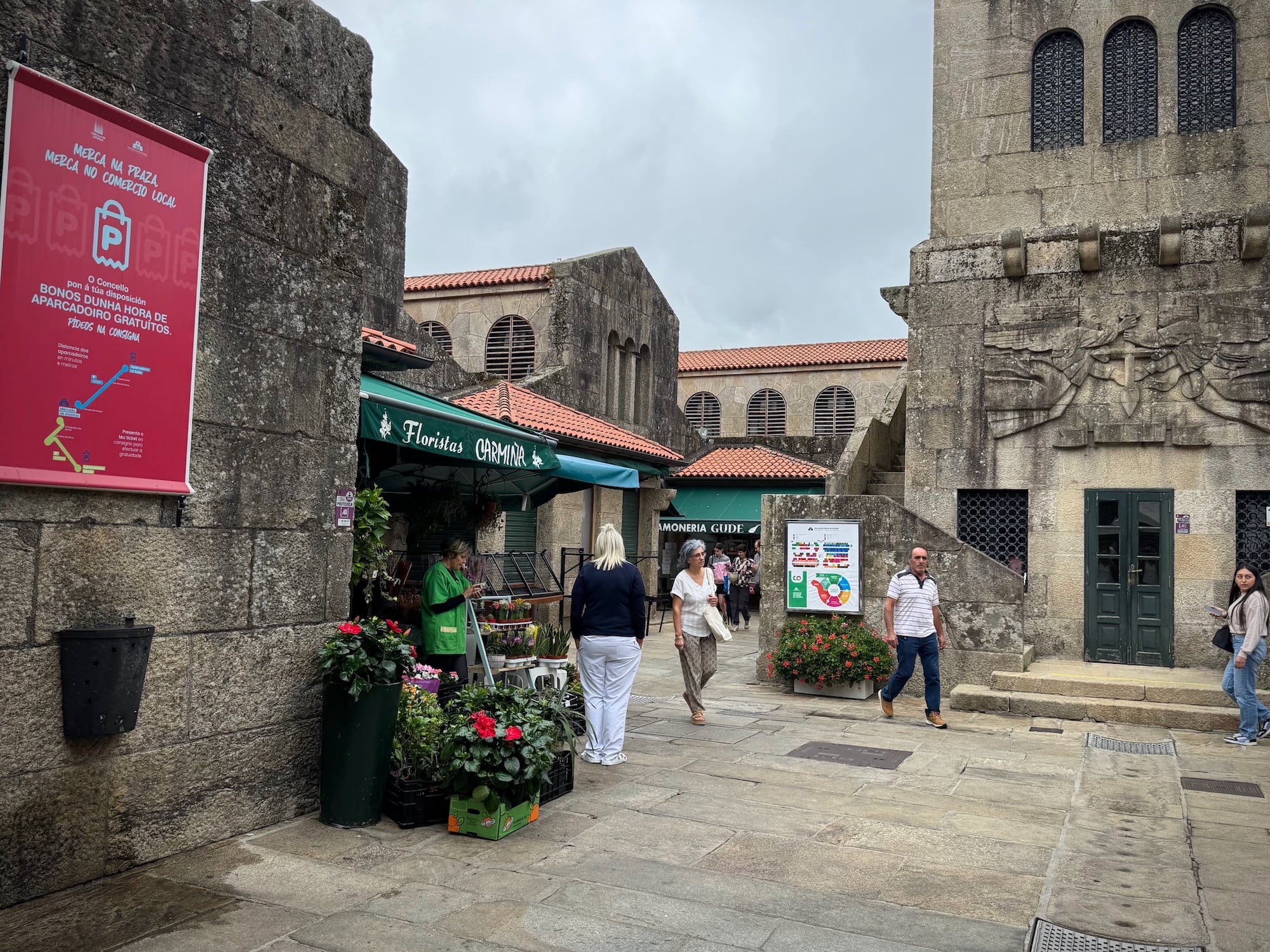 Eingang zum Marktviertel