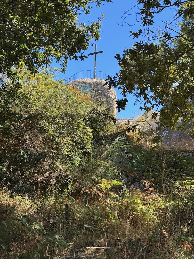 Gipfelkreuz bei Vilagarcia