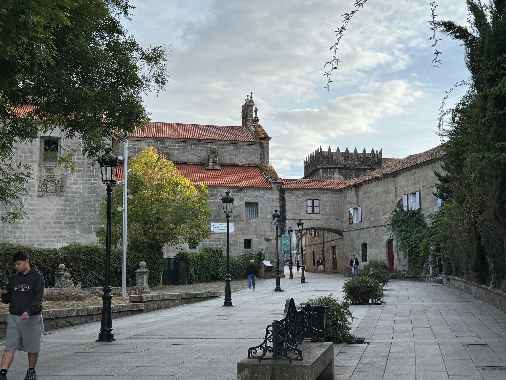 Mauern und Brücken in Vilagarcia