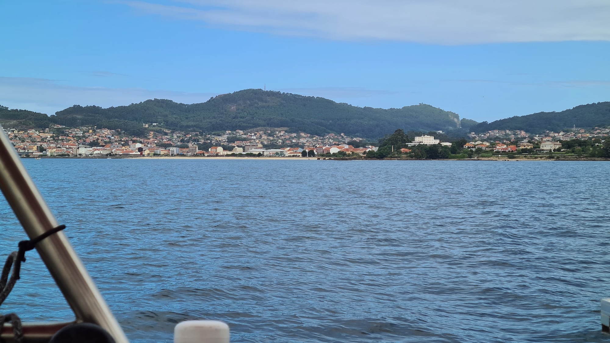 Ankunft in der Ria de Vigo