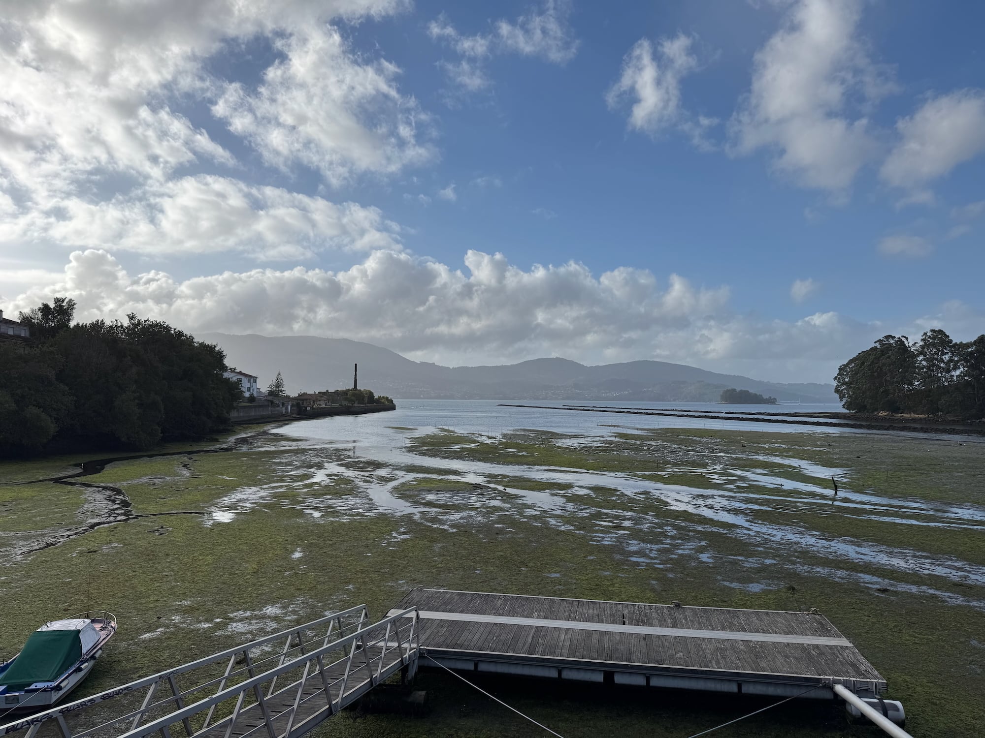 Flussmündung bei Redondela