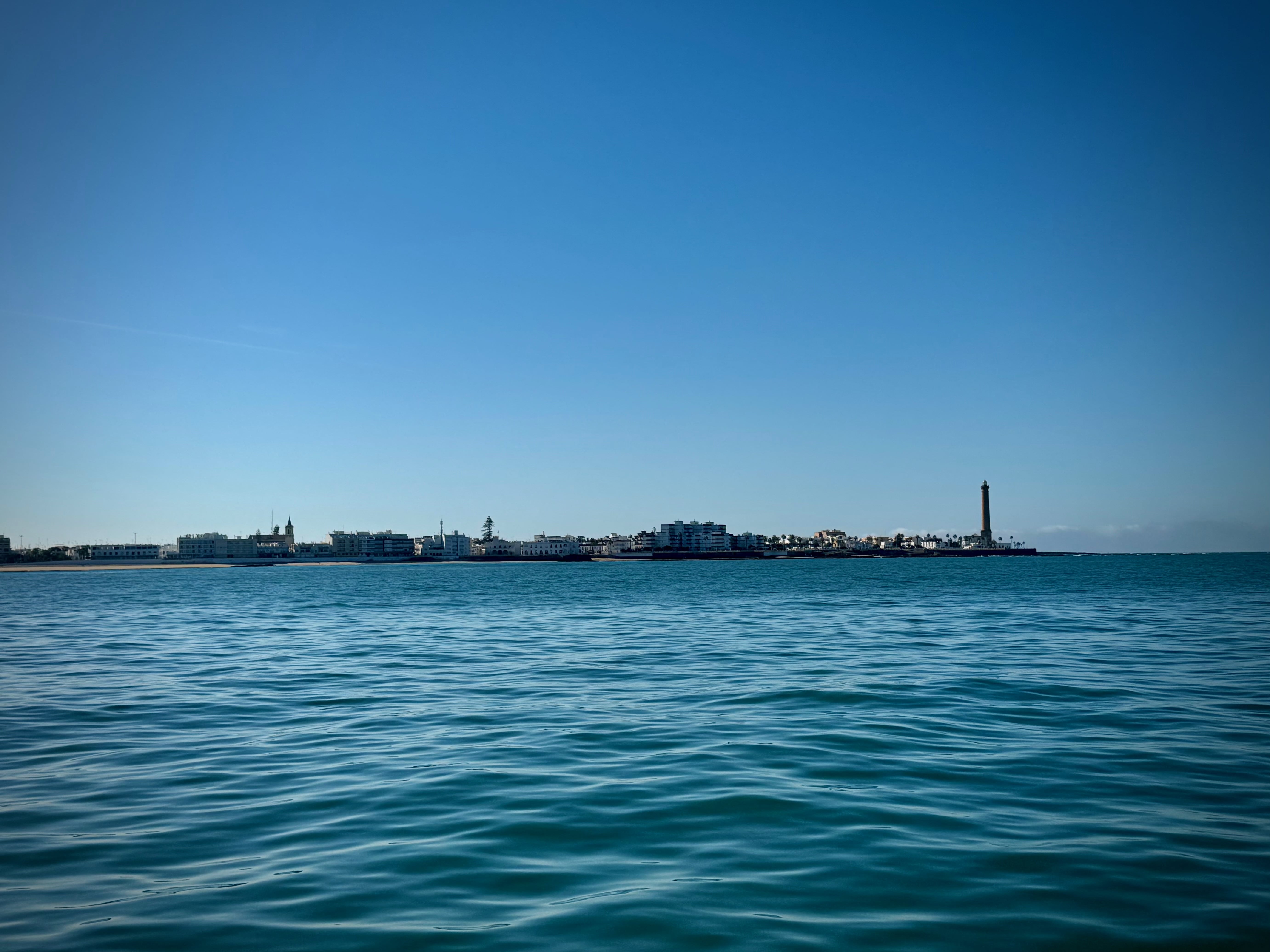 Chipiona mit dem Leuchtturm