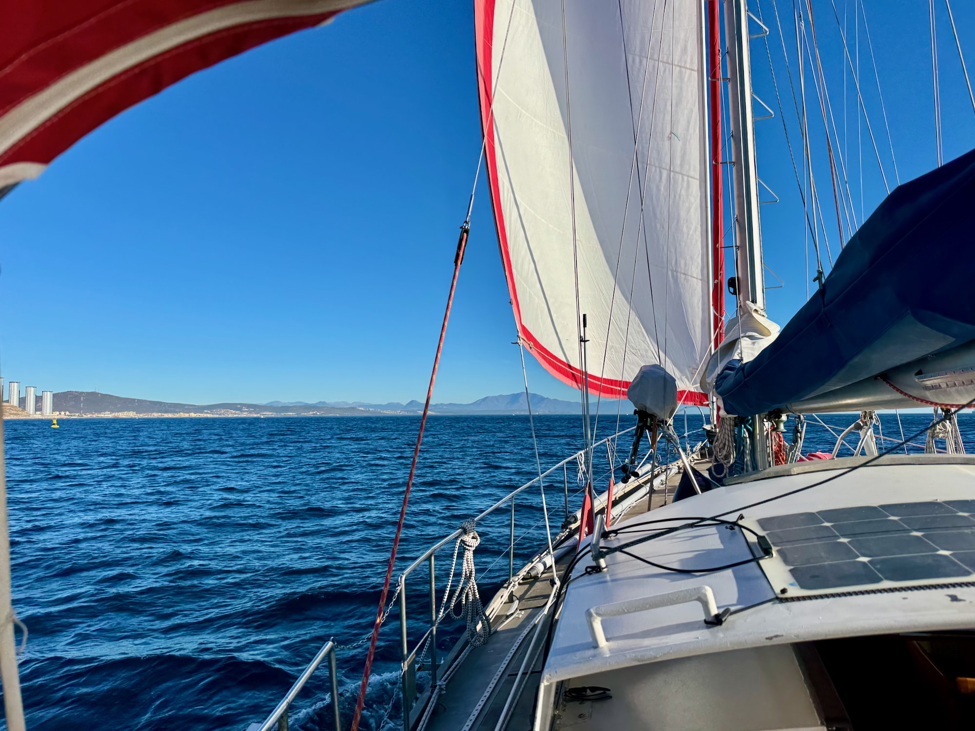 Jetzt haben wir das Mittelmeer erreicht