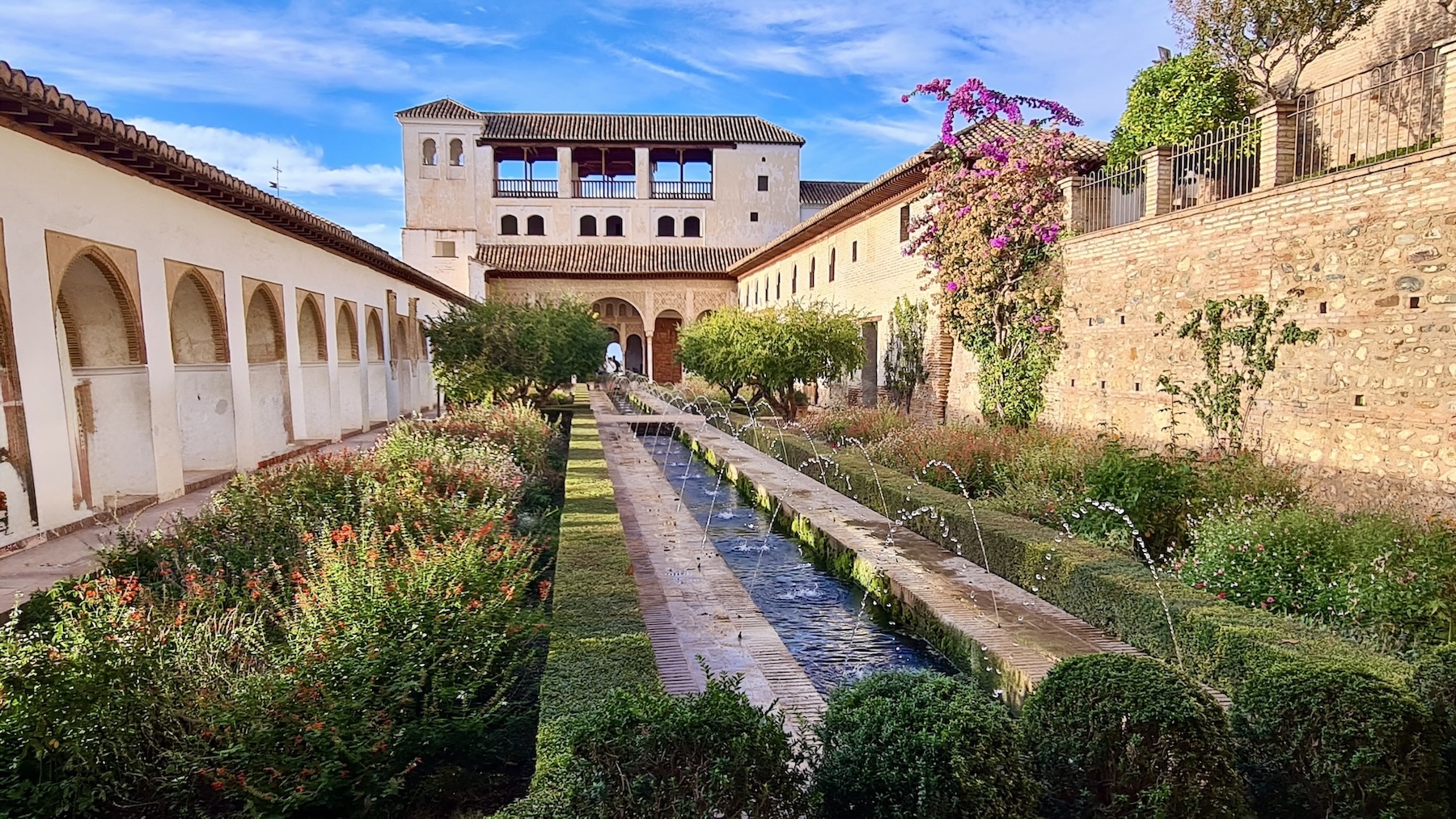 Alhambra - Generalife Sanftes Plätschern