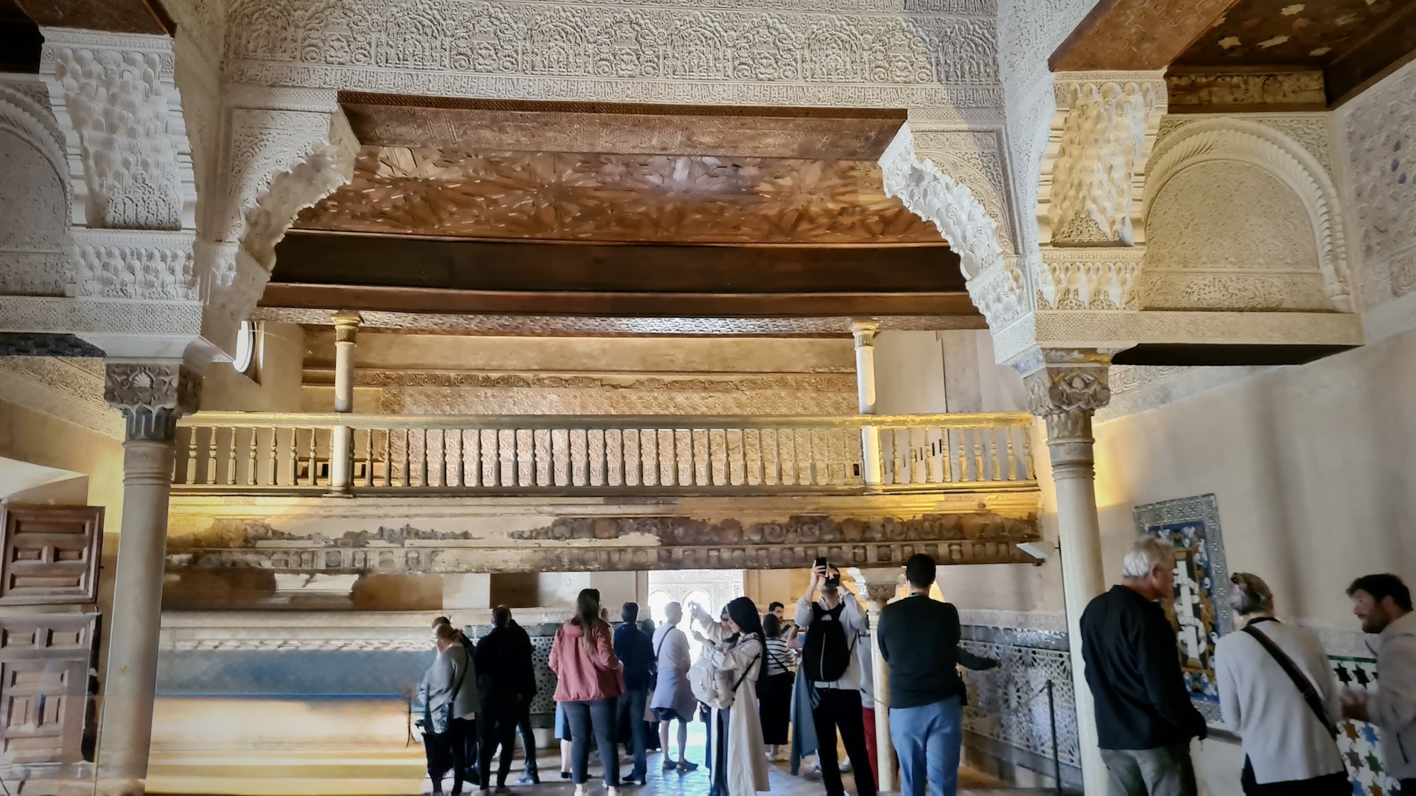 Am Eingang in die Nasridenpaläste