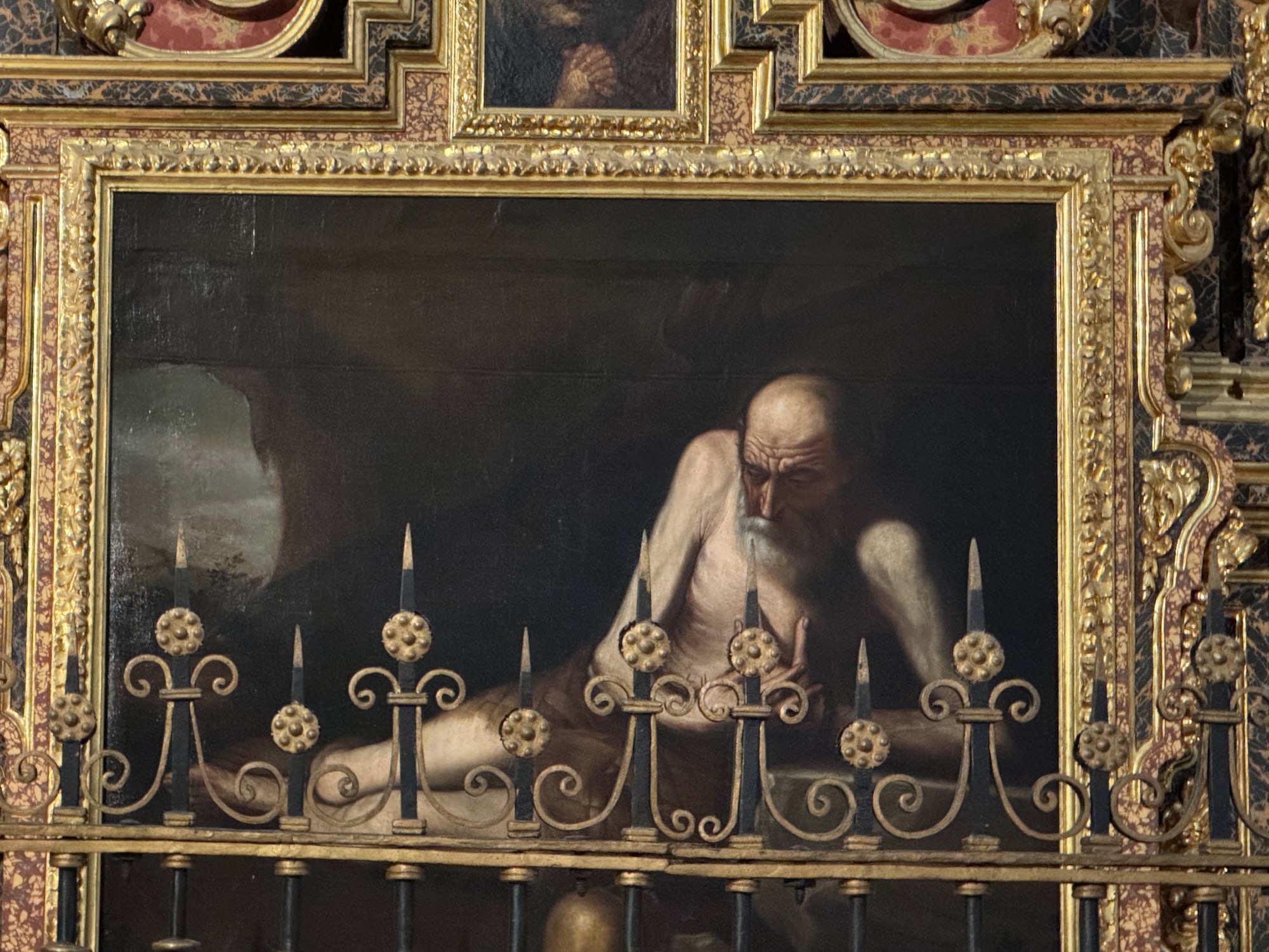 Granada - Gemäldeausschnitt in der Kathedrale