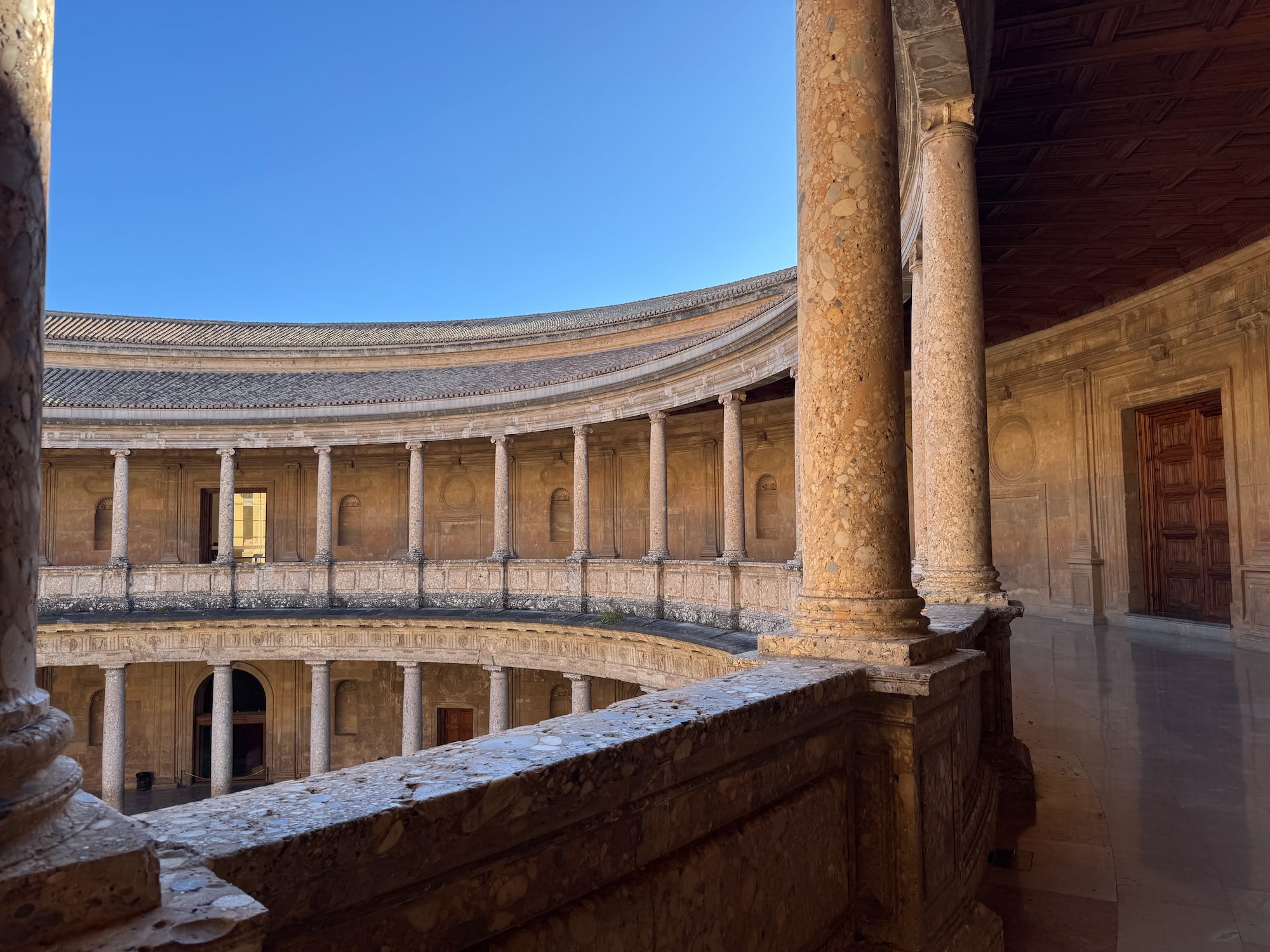 Granada - Im Palast Karl des V.