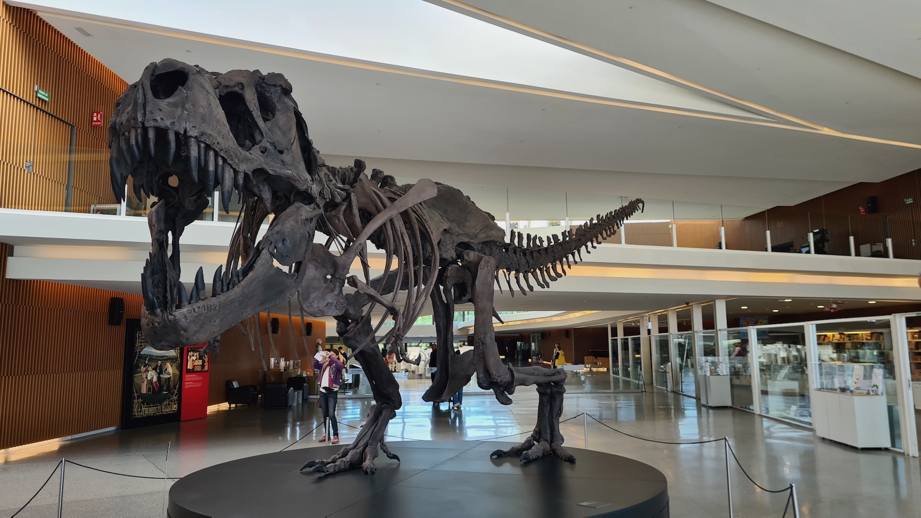 Im Eingangsbereich des Wissenschaftsparkes