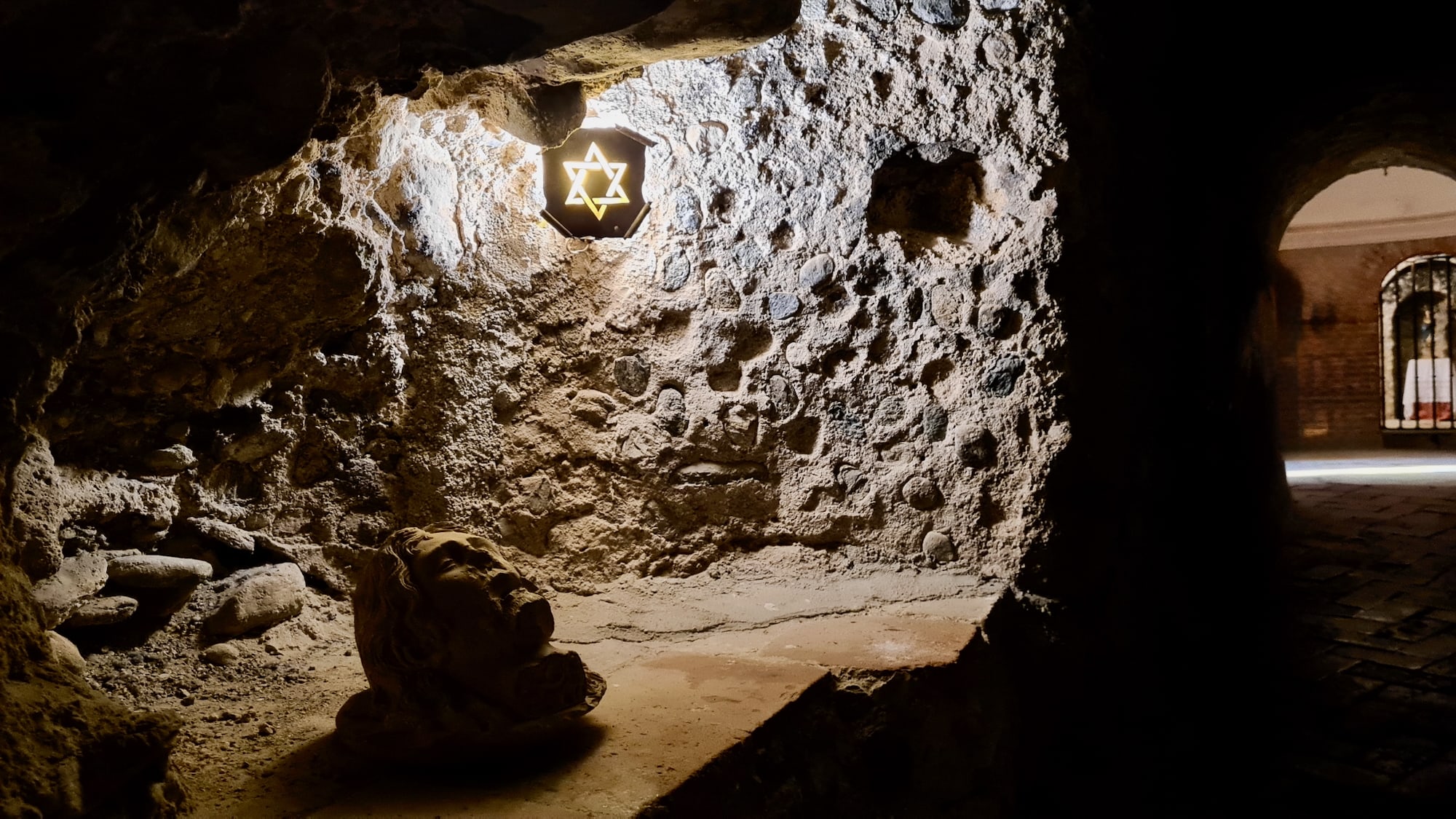 Sacromonte - Davidsstern als Zeichen christlicher Weisheit