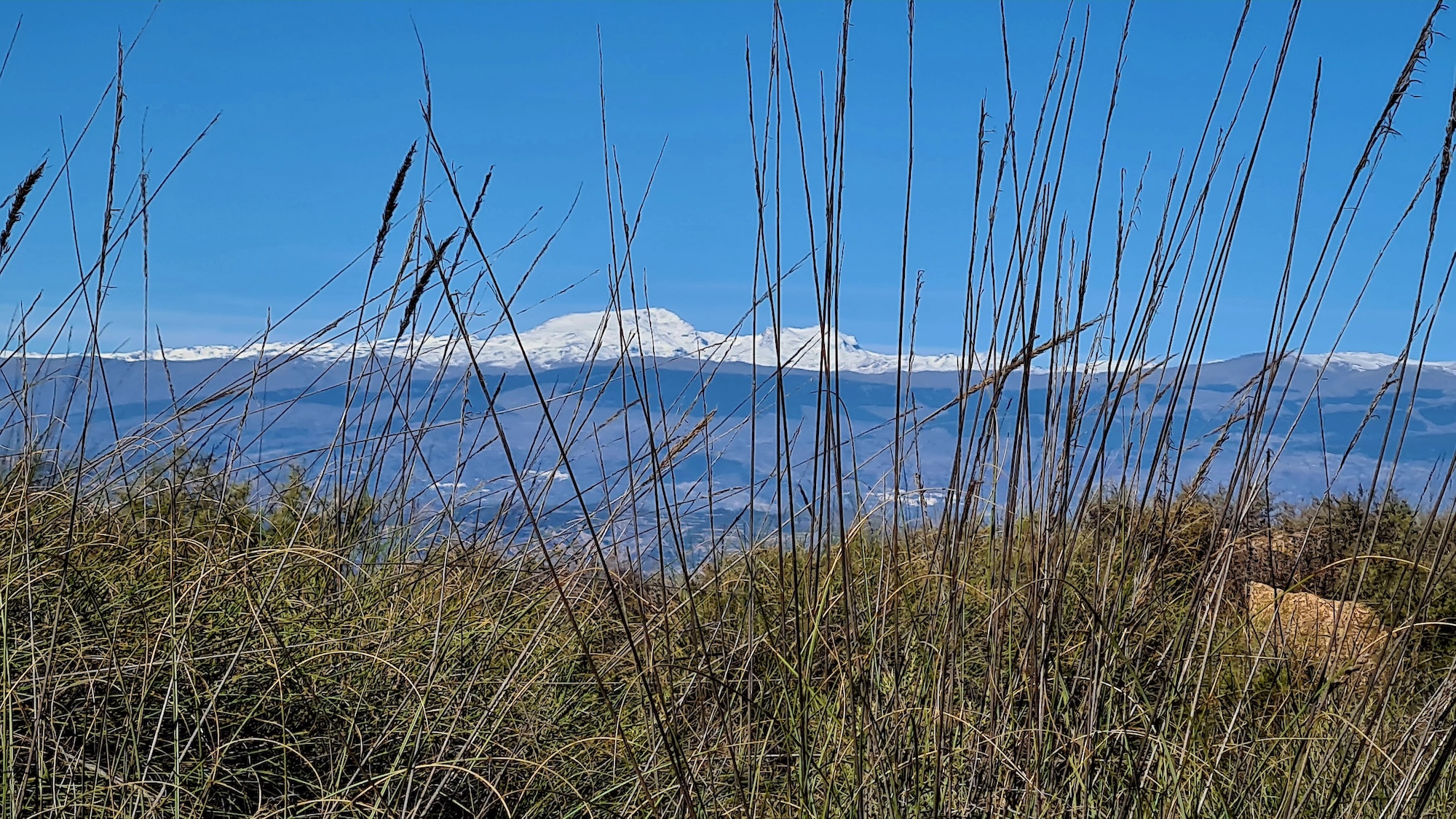Schneeberge der Sierra Nevada