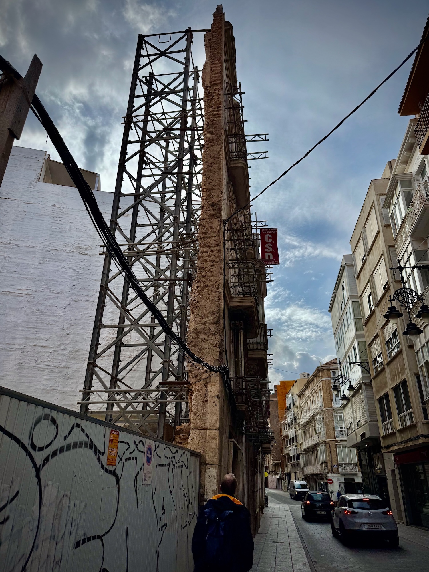 Cartagena Nur noch Fassade