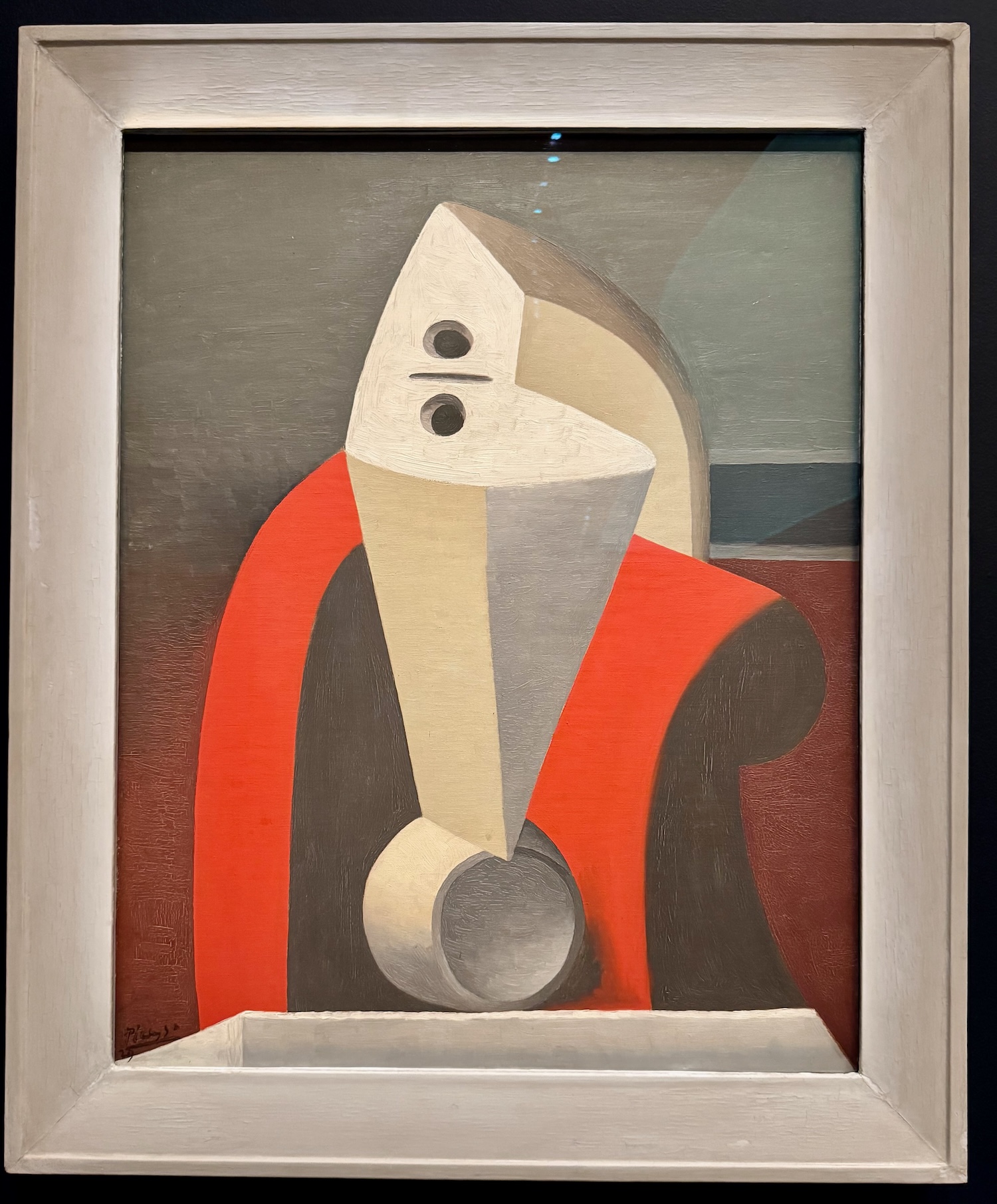 Picasso Frau in einem Sessel