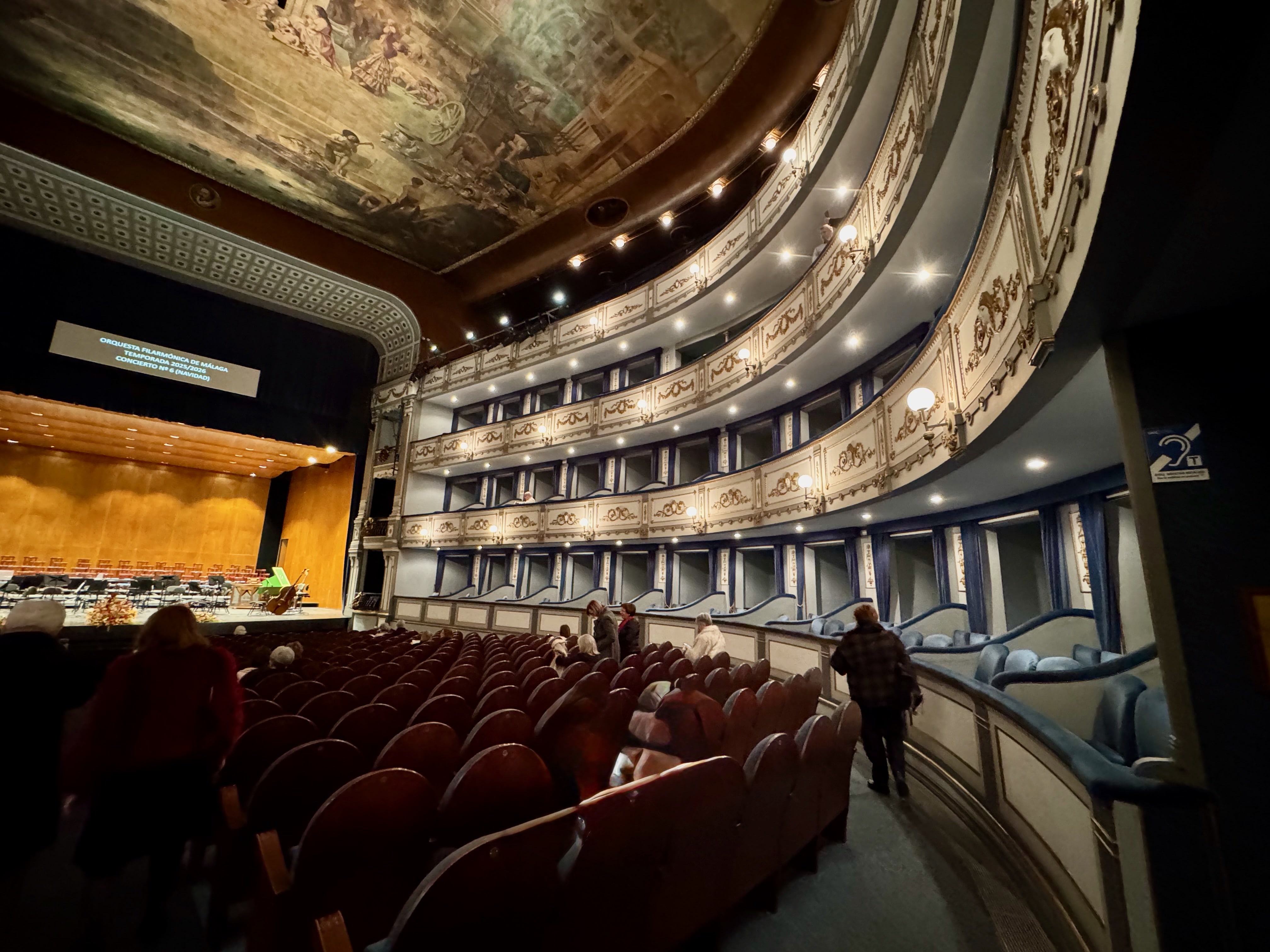 Teatro Cervantes Blick nach rechts