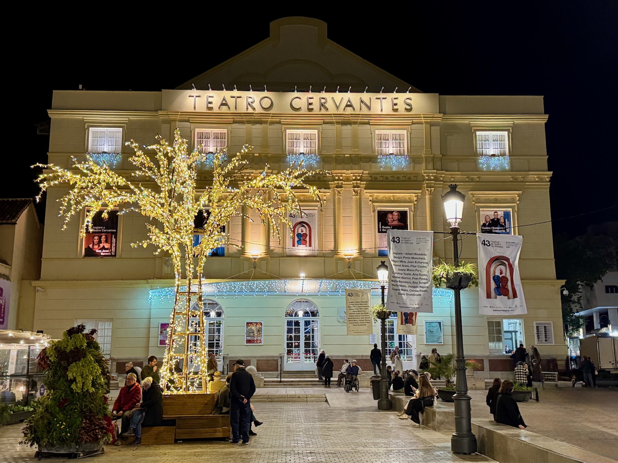 Teatro Cervantes vor dem Konzert