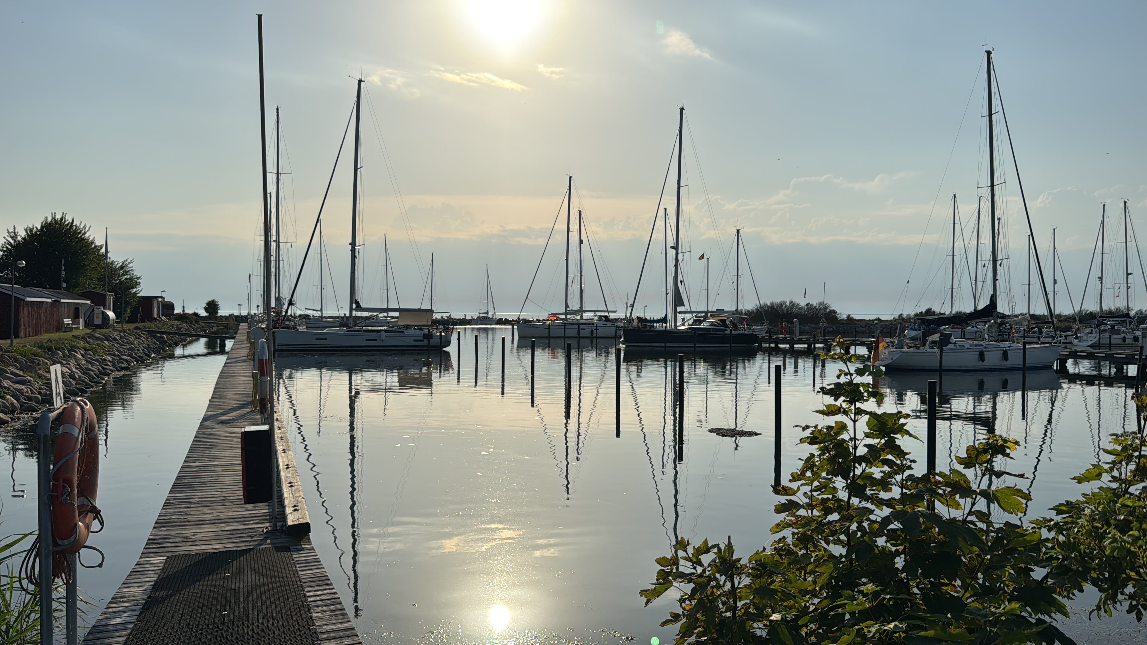 Ankunft in Gedser