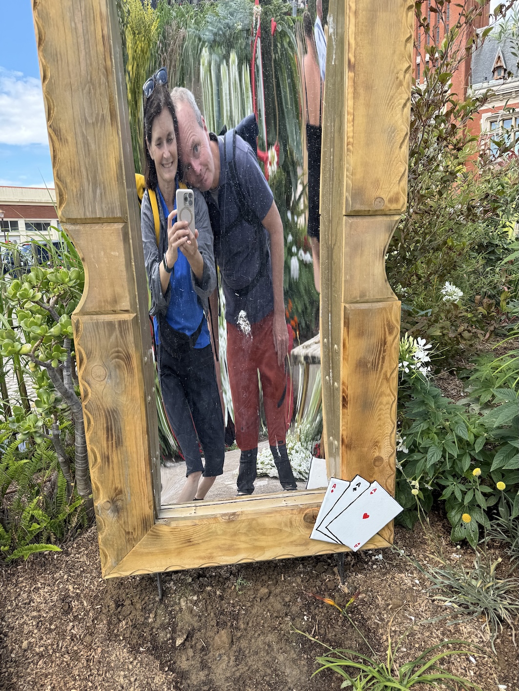 Thomas und Ines in Calais