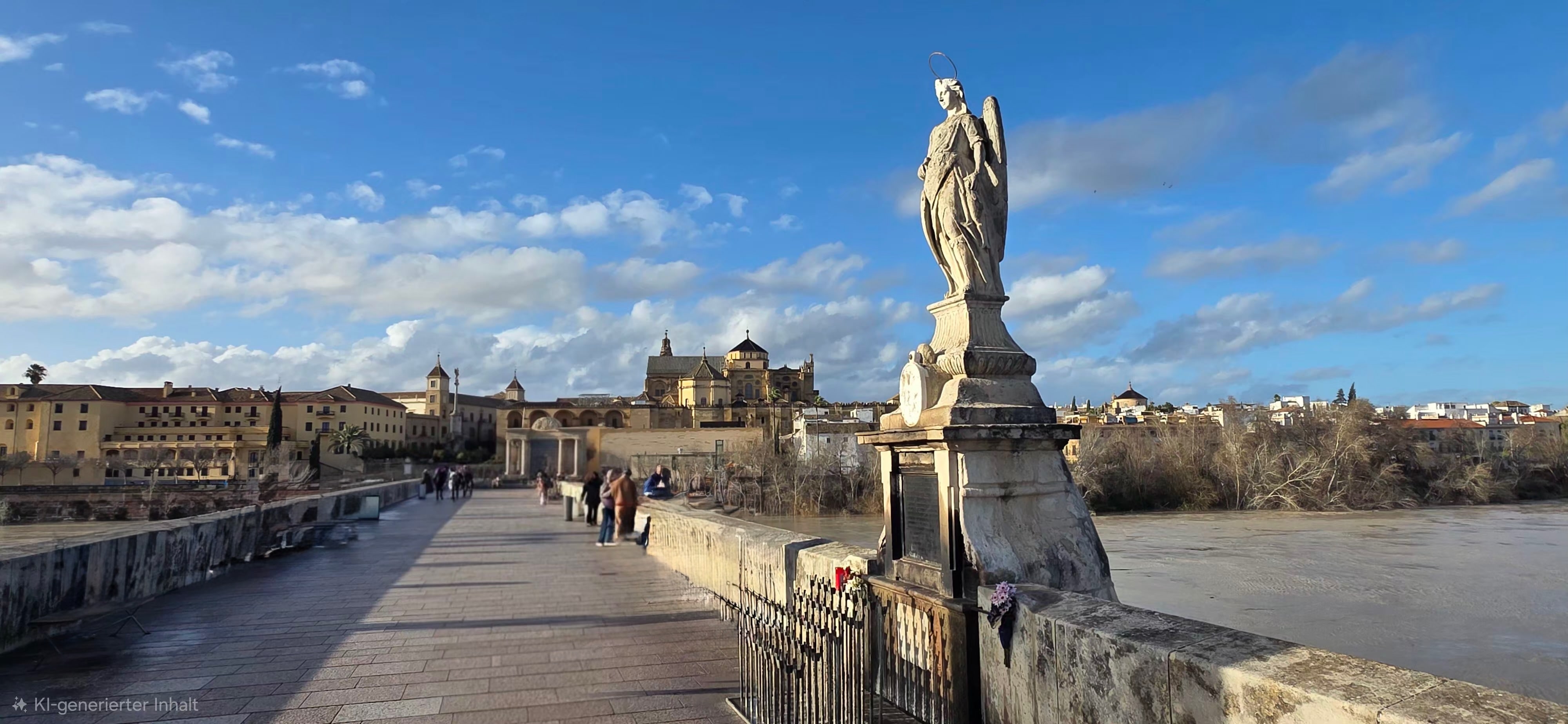 Auf der Römischen Brücke