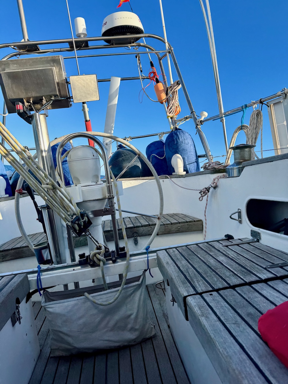 Segeln bei bestem Wetter