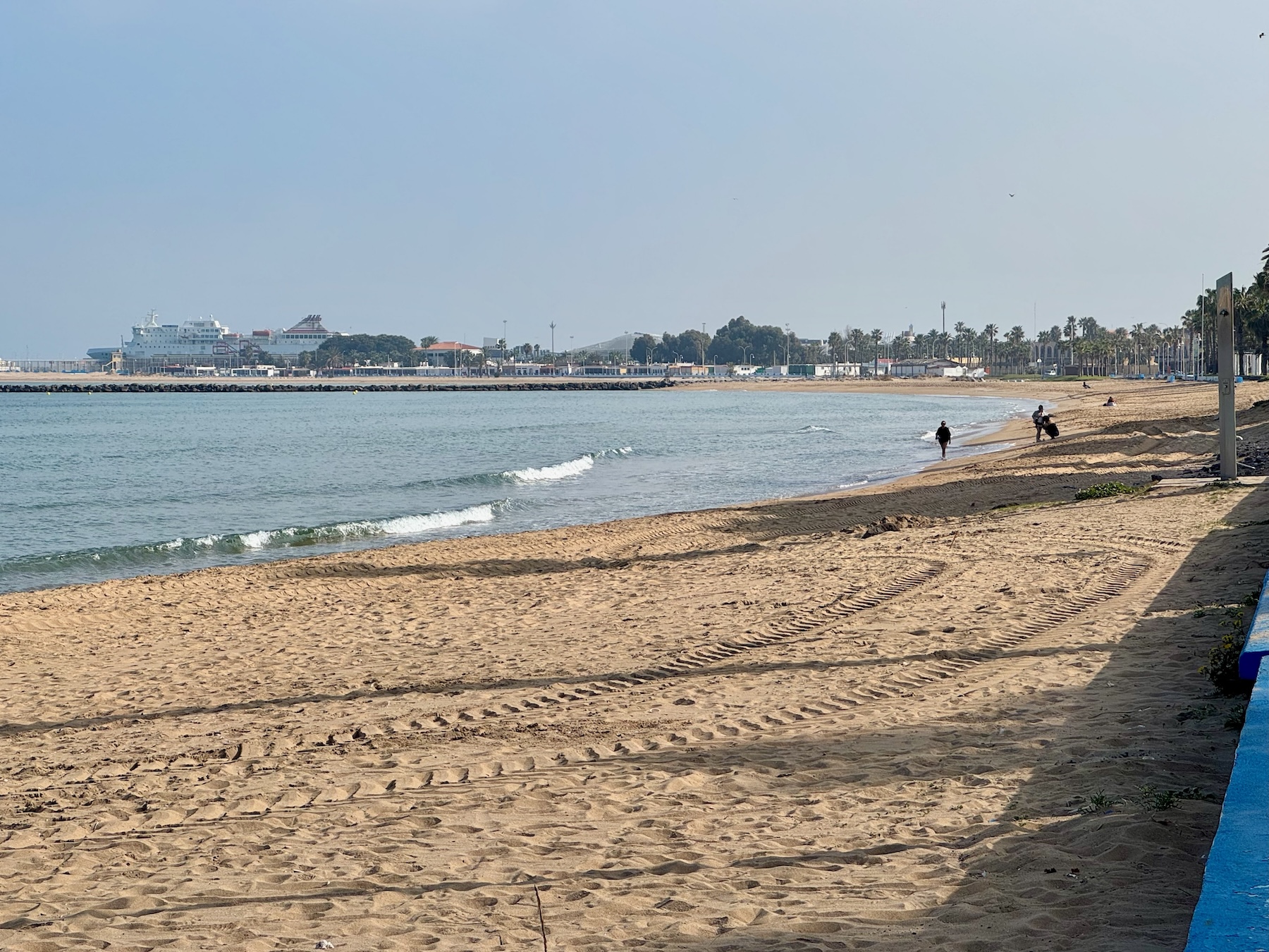 Strand, Grenze, Fähre