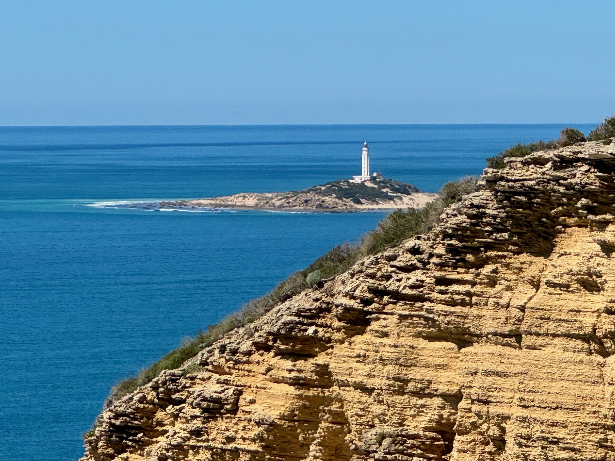 Blick zum Leuchtturm Trafalgar