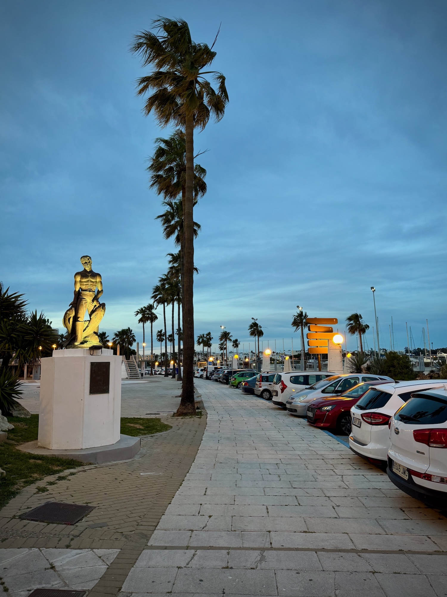 Rota am Abend