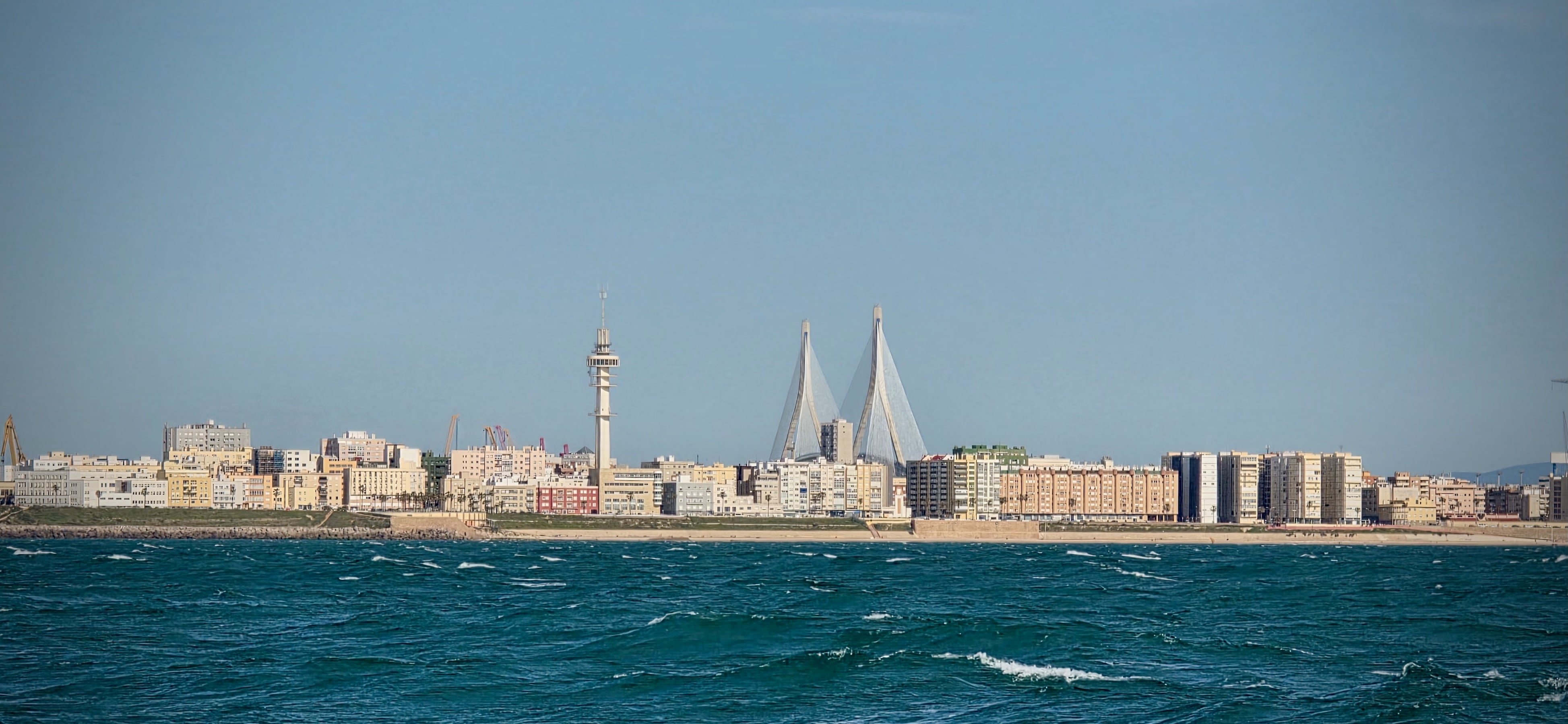 Vorbei an Cadiz