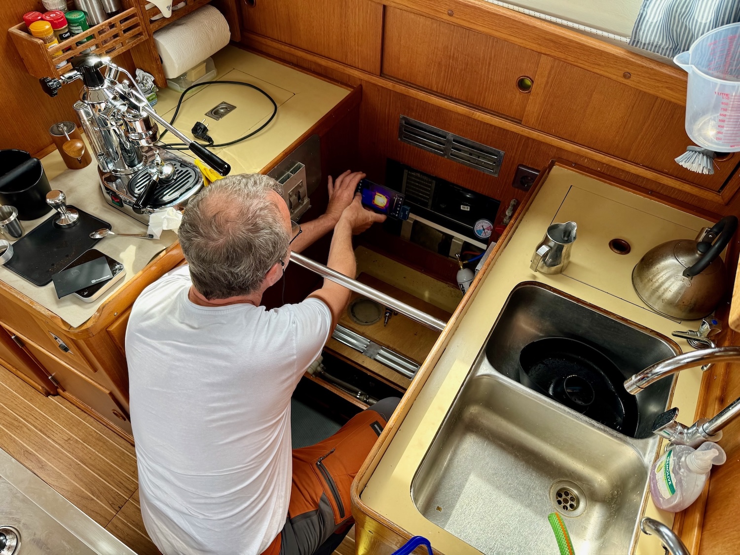 Herd ab Neues Gas in den Kuehlschrank