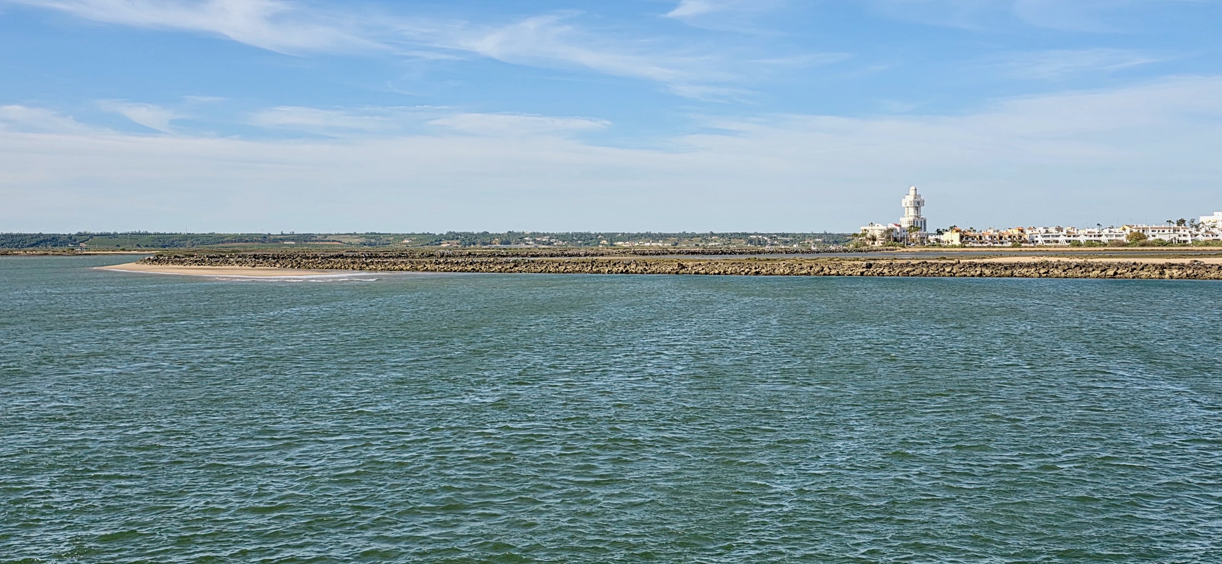 Isla Canela Blick auf das andere Ufer