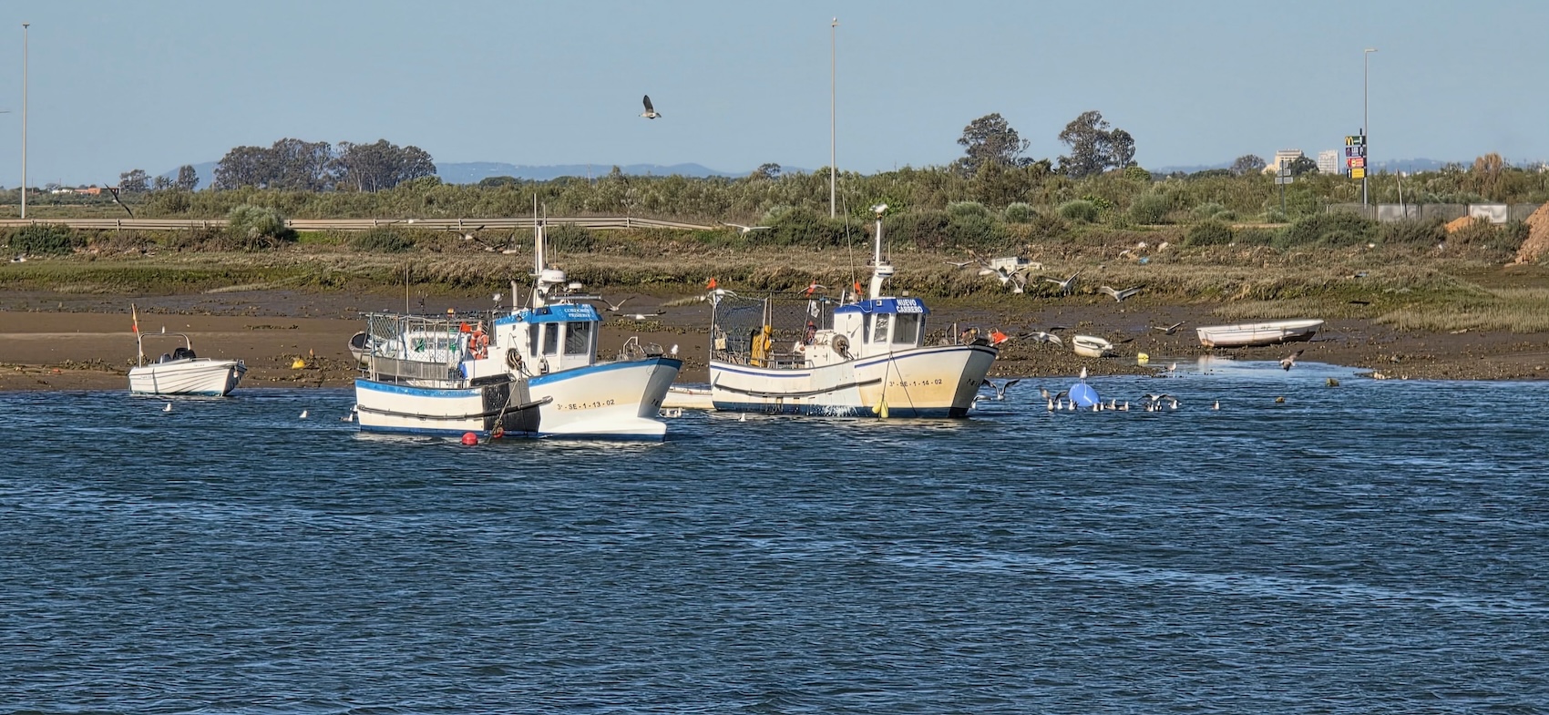Isla Canela Fischerboote