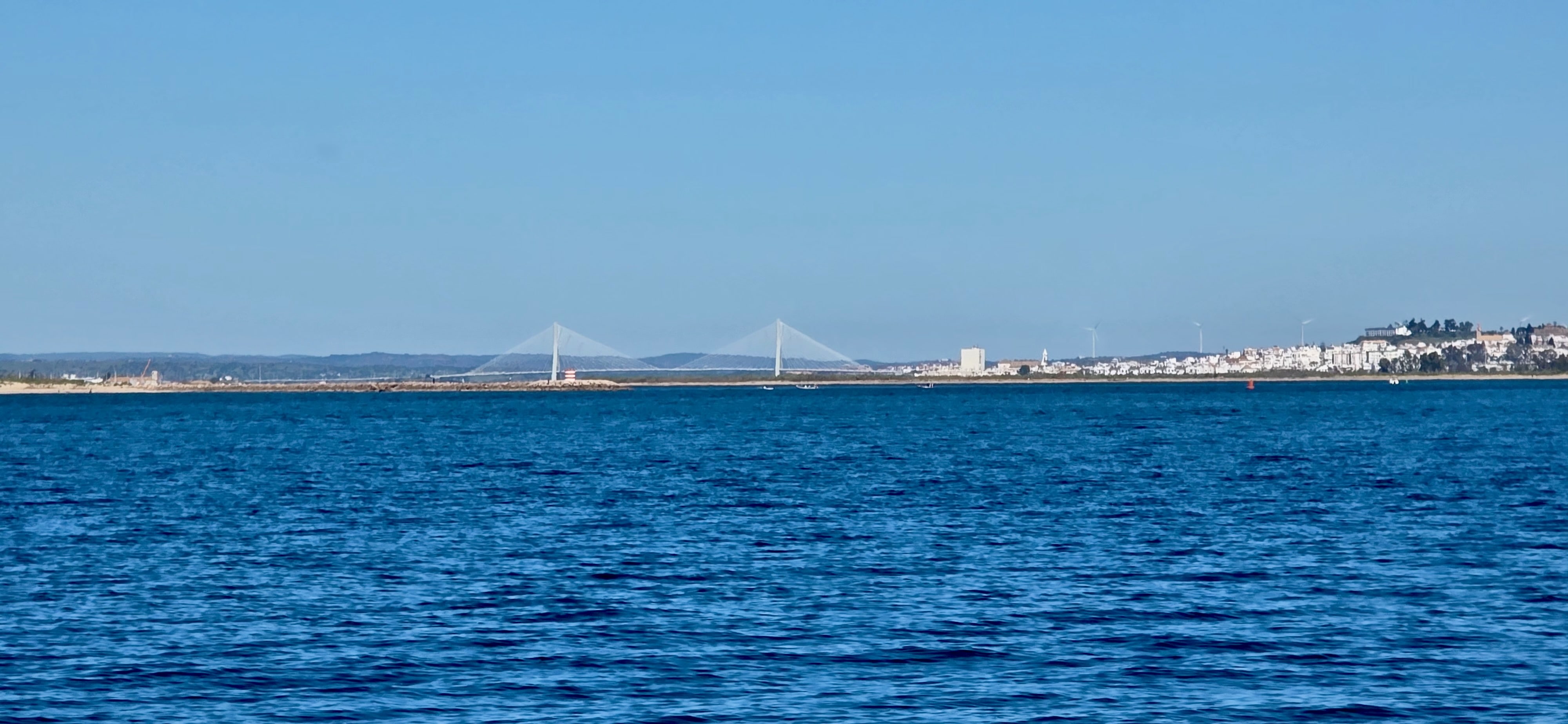 Ayamonte in der Ferne