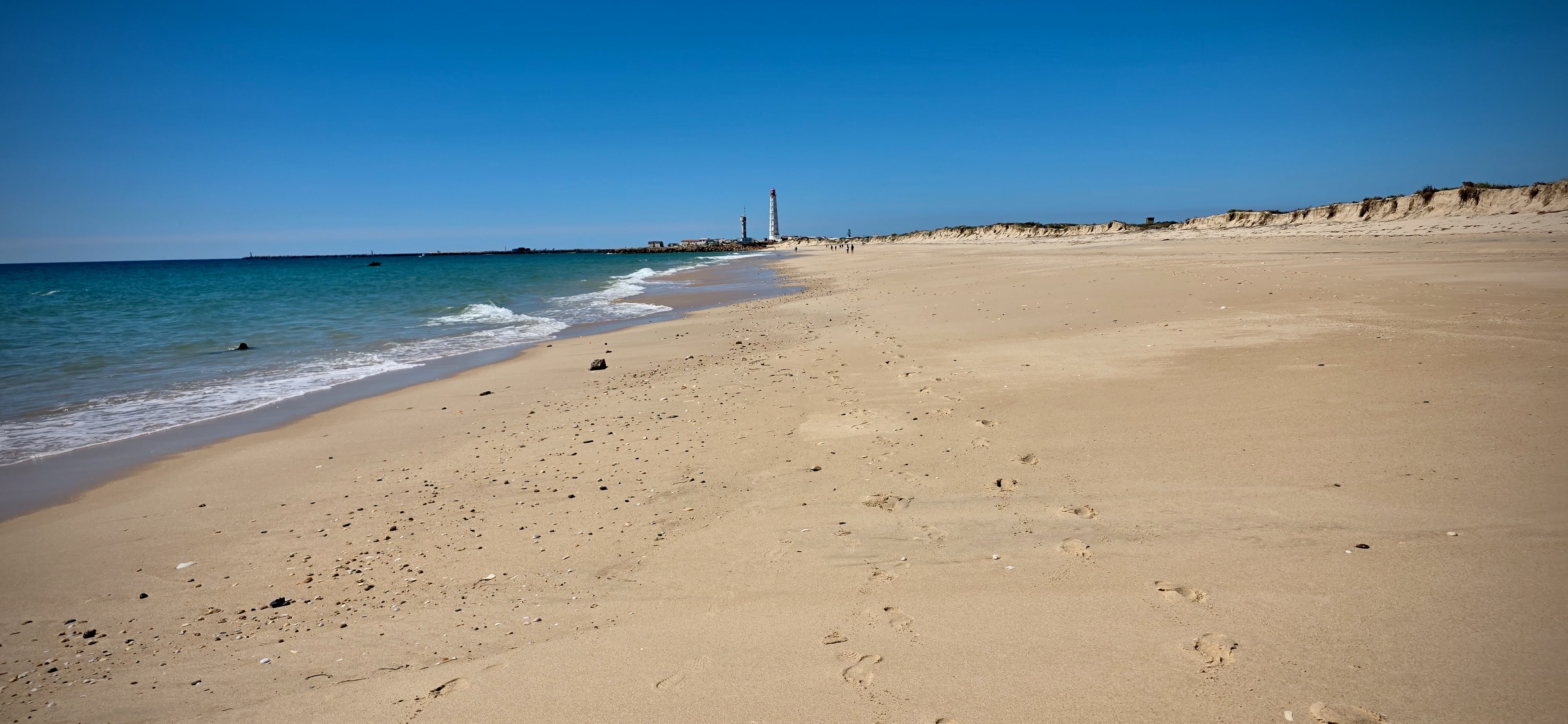 Wanderung entlang der Atlantikküste zum Leuchtturm