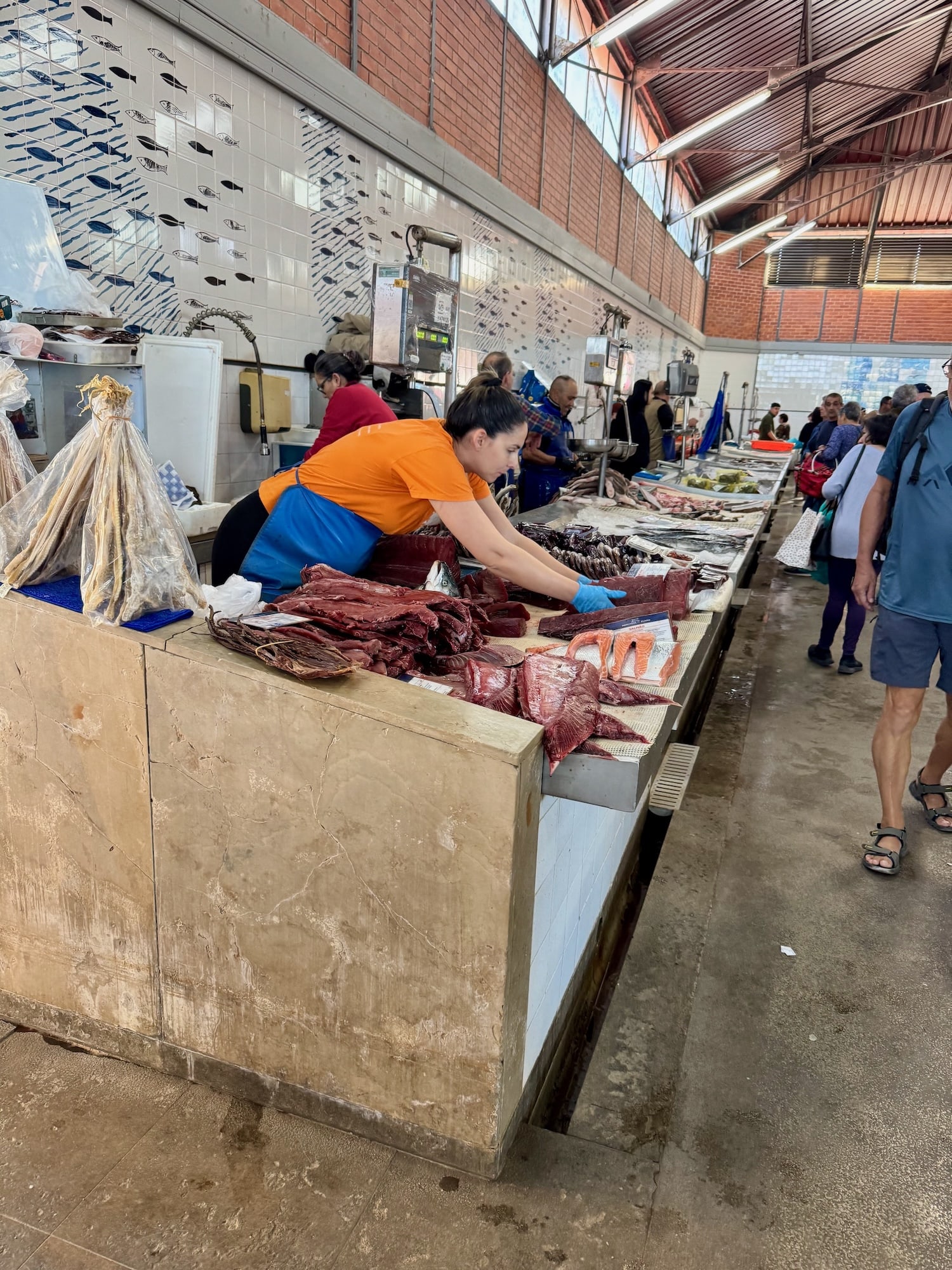 Markthalle Fischstand