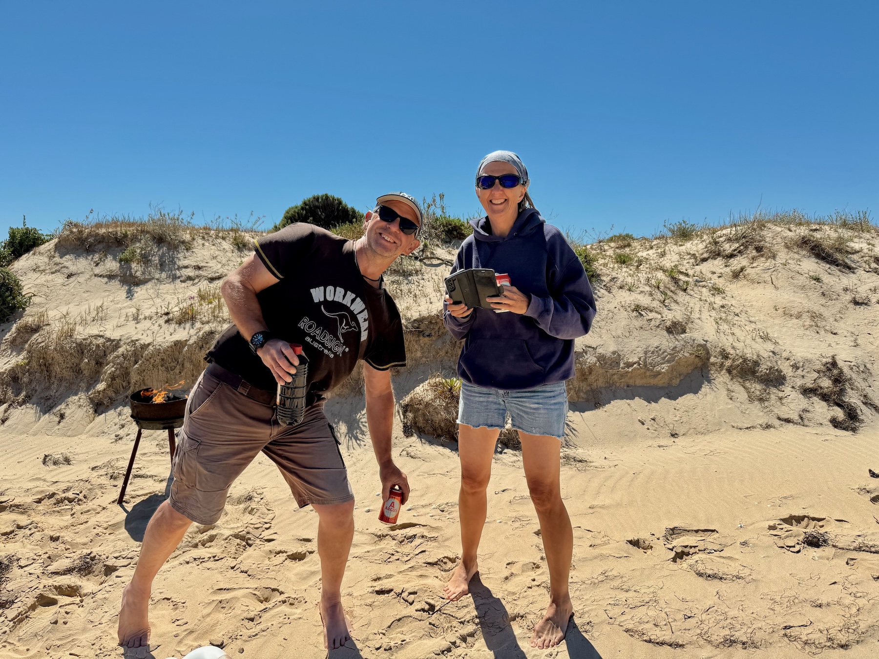 TO Grillen am Strand organisiert von Hattemanns