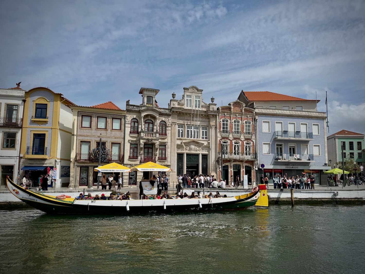 Aveiro Nostalgie und Urlauberstrom
