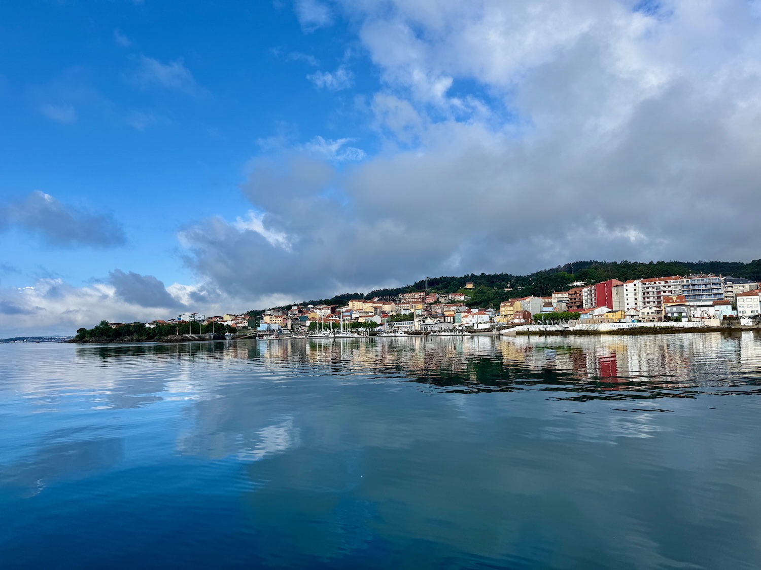 Morgens in der Bucht vor Boiro