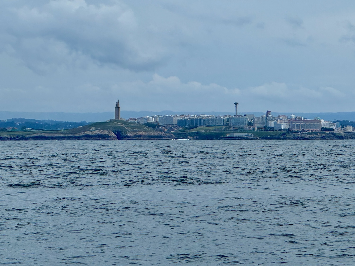 Coruna in der Ferne