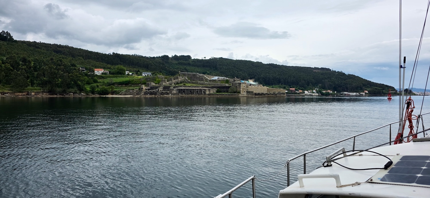 Hinein in die Ria de Ferrol