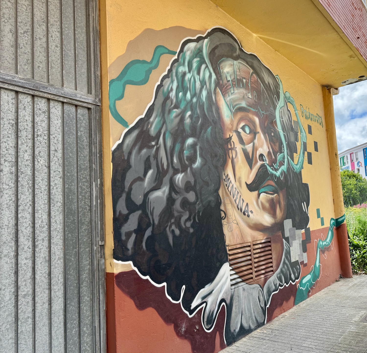 Im Canido Viertel Anspielung auf Diego Velazquez