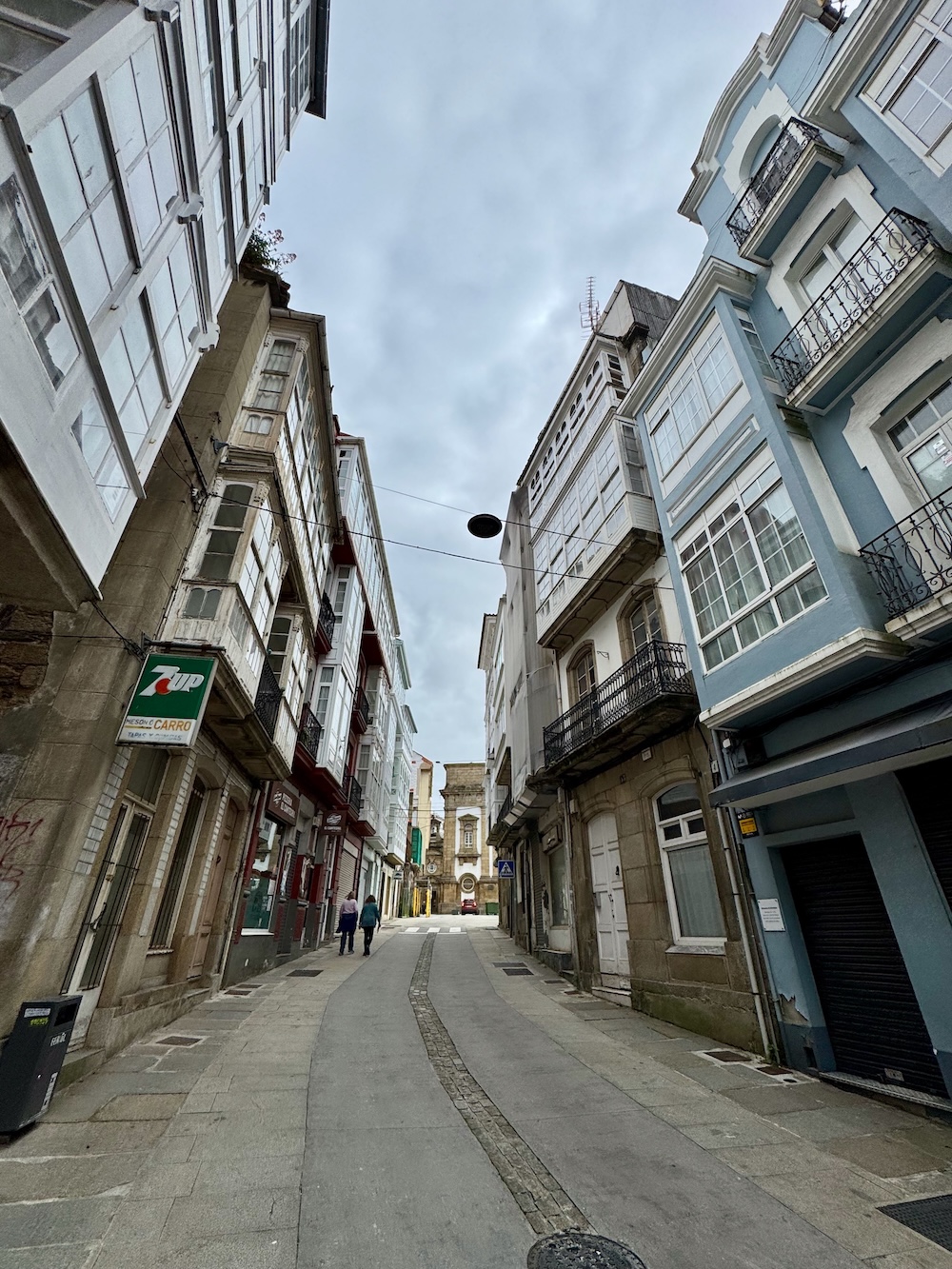 Strassen in Ferrol dritte Reihe