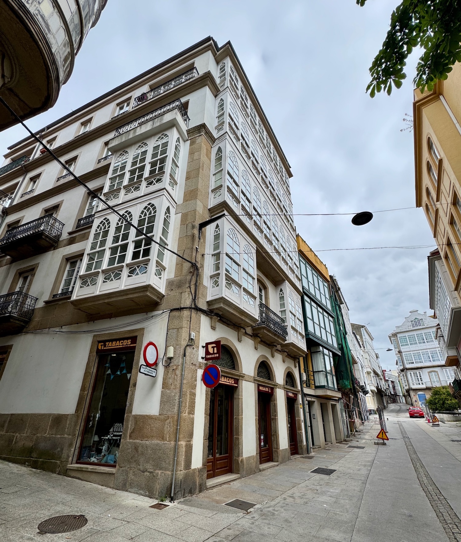 Strassen in Ferrol zweite Reihe