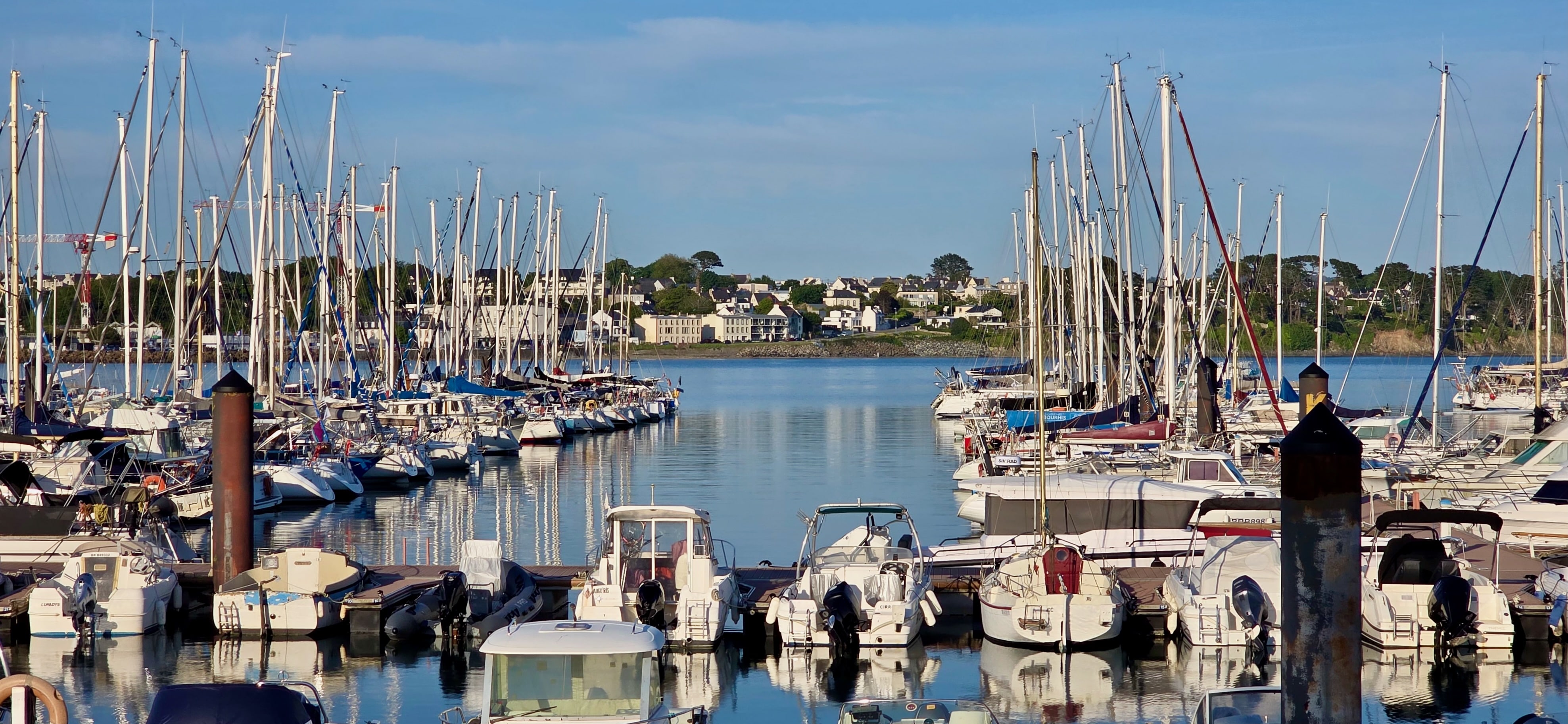 Marinablick in Brest